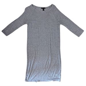 Gray knit Sweater Dress